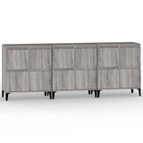 thumbnail of Helloshop26 - Buffet Sideboard Kommode Kleiderschrank Aufbewahrungsmöbel Organizer für Küche Wohnzimmer Lounge 3-teilig 02_0037167