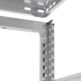 thumbnail of PROREGAL Fachbodenregal Stecksystem | Grundregal | HxBxT 300x75x30cm | 7 Ebenen | Fachlast 220 kg | Beidseitig nutzbar | Verzinkt