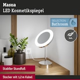 thumbnail of Paulmann Miroir cosmétique LED MasuaIP44White Switch 55lm 230V 4WChrome 71150
