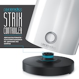 thumbnail of Arendo Wasserkocher 0,5 l, 1100 W, Edelstahl Single Reisewasserkocher Mini, Temperatureinstellung, weiß