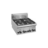 thumbnail of Cocina Industrial Gas Sobremesa 4 Fuegos G4S65 MBM