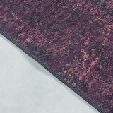thumbnail of Teppich Wohnzimmer Vintage Pflegeleicht Waschbar Strapazierfähig Esszimmer OEKO-TEX Rot 140x200 cm Gekettelt – PIZOL von Kadima Design