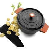 thumbnail of Lacor - 25925 - Cacerola Con Tapa Aluminio Fundido 24cm - Negro