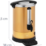 thumbnail of Royal Catering - Royal Catering RC-WBDWTC14GO Machine à café filtre Cafetière à filtre Cafetière pro Percolateur électrique 14 l Or Acier