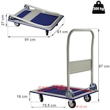 thumbnail of Plattformwagen Transportwagen Rollwagen Klappbar Handwagen Klappwagen 300 kg