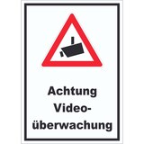 thumbnail of Achtung Videoüberwachung Aufkleber A6 (105x148mm)