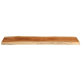 thumbnail of Piano Tavolo 140x40x3,8 Cm Rettangolare Legno Acacia Bordi Vivi