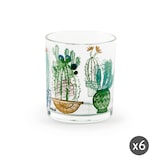 thumbnail of Excelsa Set Von 6 Wasserglas Cactus Glas 25 Cl Bunt