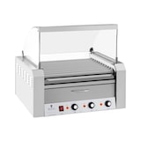 thumbnail of Royal Catering Asador de salchichas - 11 Rodillos - Cajón calentador - Acero inox