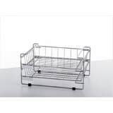 thumbnail of Briefablage-Gestell 2 Körbe Querformat B4 chrom