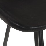 thumbnail of vidaXL Barhocker 2 Stk. Schwarz Echtleder