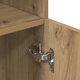 thumbnail of vidaXL Keukenkast 57x41,5x131,5 cm bewerkt hout artisanaal eiken