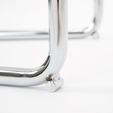 thumbnail of Danieli - Bancarella Espositore da Terra con Cesto Trasparente, Base in Metallo Cromato Lucido e Porta Avvisi