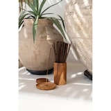 thumbnail of Bazar Bizar Voorraadpot van teakhout 10x10x19 cm naturel