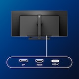 thumbnail of Philips E Line 346E2CUAE/00 écran plat de PC 86,4 cm (34") 3440 x 1440 pixels Wide Quad HD+ LCD Noir