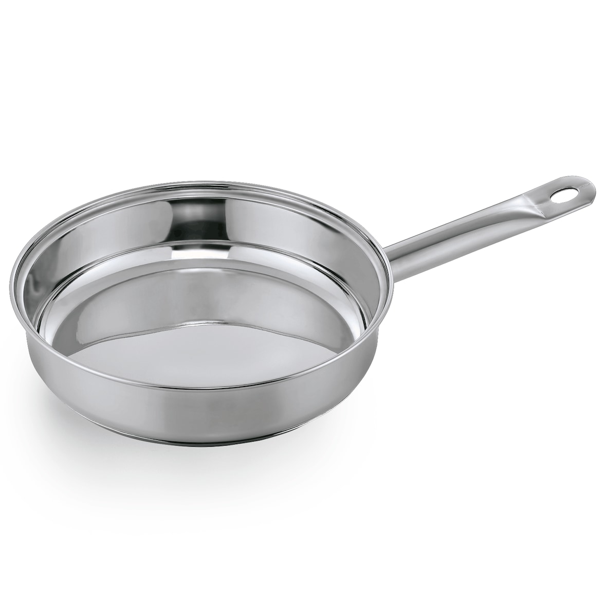 WAS Germany - Pfanne Cookware 19, Ø 24 cm, Chromnickelstahl