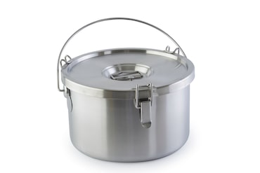 METRO PROFESSIONAL Thermoskan, roestvrij staal 18/10, Ø 32 cm, 10 liter, met deksel