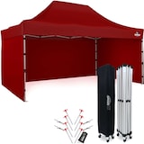 thumbnail of MX pavillon 3x4,5 m - mit 3 Wänden - Rot