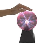 thumbnail of Plasmakugel Plasmaball magisch zuckend Blitz-Show Automatik Musiksteuerung rot