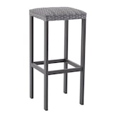 thumbnail of METRO PROFESSIONAL Gastro Barhocker Balsario, Alu/PE-Rattan, grau