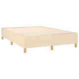 thumbnail of vidaXL Boxspringbett mit Matratze & LED Creme 140x190 cm Stoff