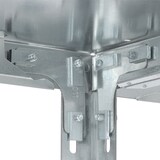 thumbnail of PROREGAL Fachbodenregal Schraubsystem | Grundregal | HxBxT 200x100x60cm | 5 Ebenen | Fachlast 200 kg | Beidseitig nutzbar | Verzinkt