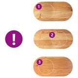 thumbnail of vidaXL Tischplatte Hellbraun 120x60x4 cm Massivholz Eiche Oval