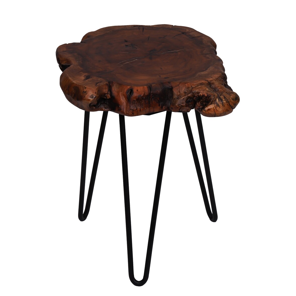 Kayoom Beistelltisch Woody 310 Natural, ca. 30cm (L/T) x 30cm (B) x 40cm (H)