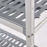 thumbnail of Stalgast Lagerregal aus Aluminium mit 2 Beinen 859x560x1680 mm (BxTxH)