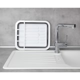 thumbnail of WENKO Geschirrabtropfer Mod. Gaia faltbar Grau/Weiß