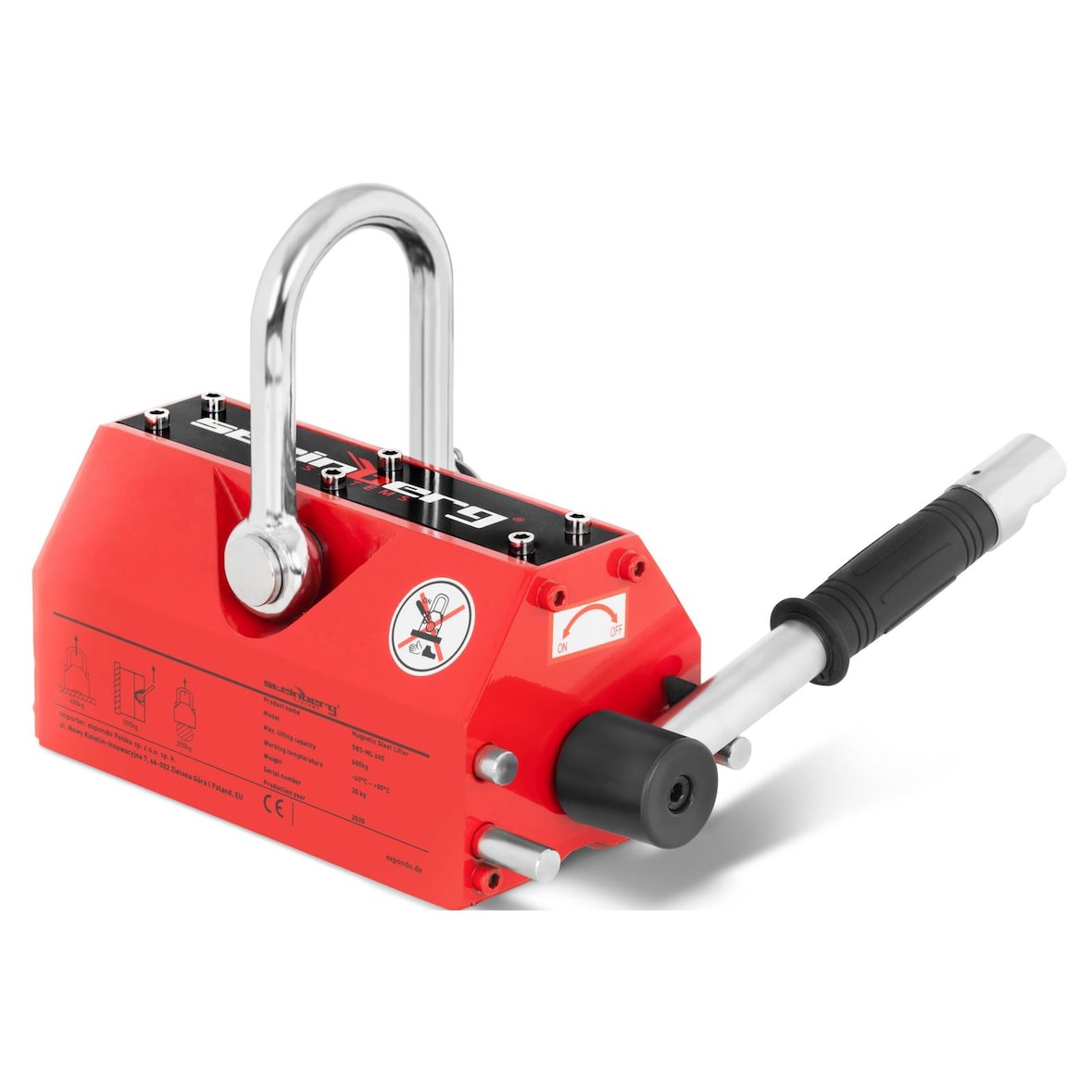 Steinberg Systems Lasthebemagnet - 600 kg