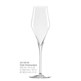 thumbnail of Stölzle Juego 6 copas cava 292 ml. H.260 mm quatrop 231-29