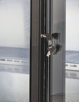 thumbnail of GastroHero Barkühlschrank ECO 350 schwarz 338 Liter Getränkekühlschrank Schiebetüren LED unterbaufähig Umluft
