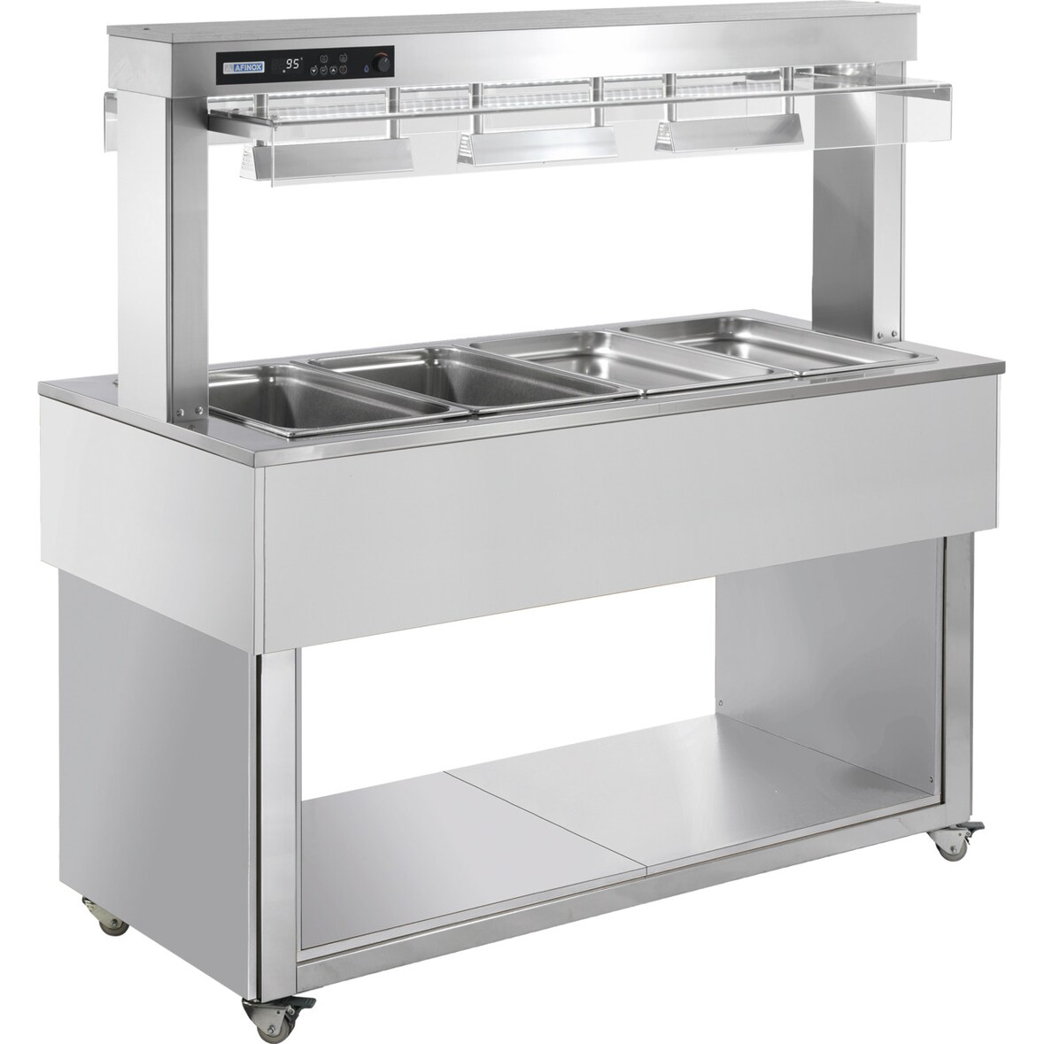 Büfett-Insel Wärmewanne trockenbeheizt