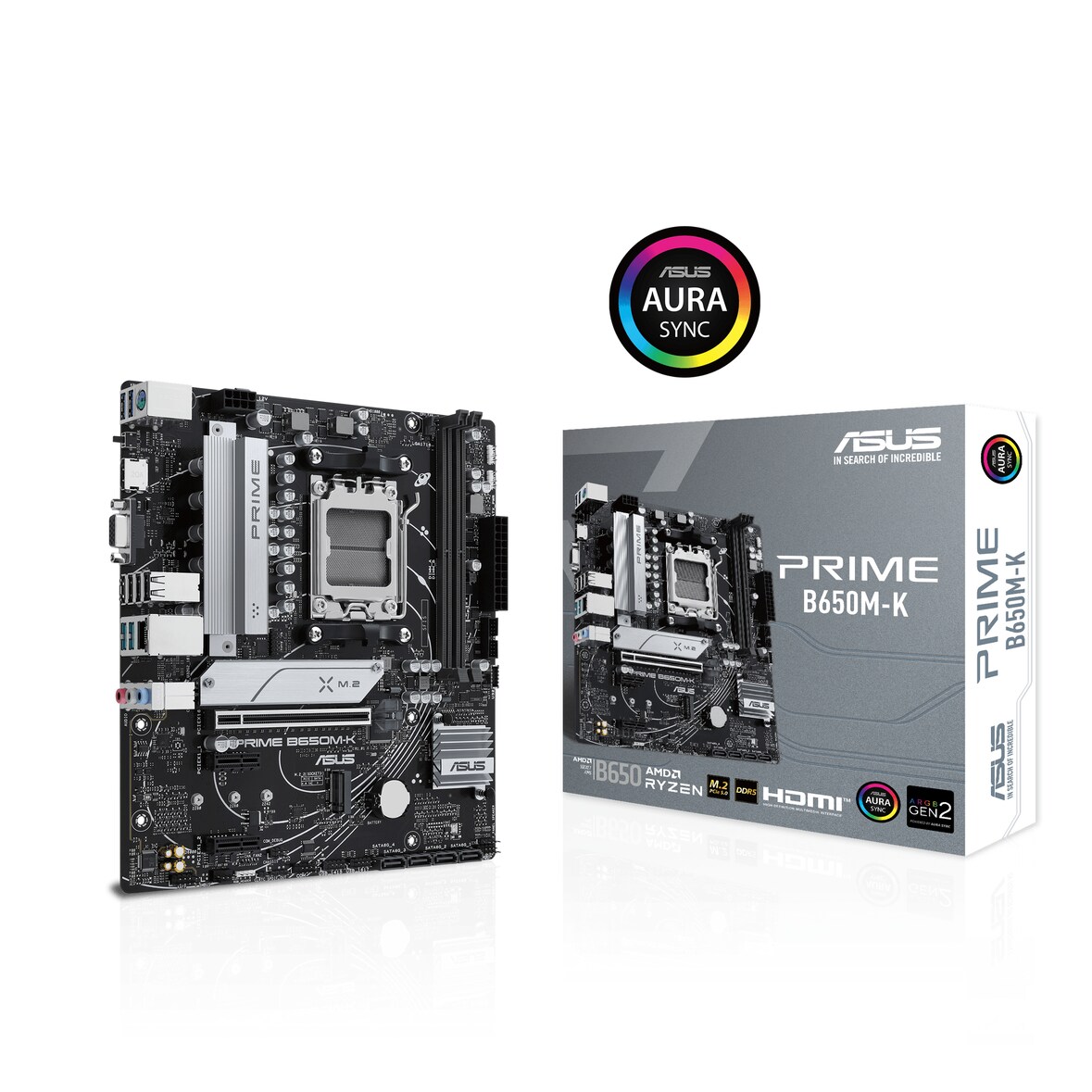 ASUS Prime B650M-K Mainboard Sockel AMD AM5