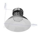 thumbnail of Campana LED Industrial"Tower" 100W 10.000 Lúmenes, Blanco Frío 6000K SMD3030 para Uso en Interior IP20