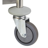 thumbnail of METRO PROFESSIONAL Carro de servicio GST2005, acero inoxidable, 52.6 x 85 x 154.3 cm, 5 estantes, 125 kg, plata