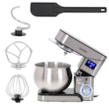 thumbnail of Mesko MS4228  Batedeira Planetaria Profissional, Robô de Cozinha, 5L, 6 Velocidades, Acessórios, Inox 2000W, Prata