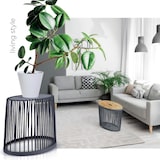 thumbnail of Prosperplast - Conjunto de 2 cestos decorativos de jardim/mesas laterais CLUBO, dimensões: 568x348x450 mm, antracite