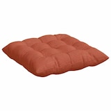 thumbnail of vidaXL Zitkussens 4 pcs Rood-oranje 40 x 40 x 6 cm Katoen Stof
