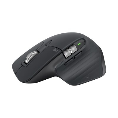 Logitech Rato ergonómico sem fios Bluetooth Mx Master 3S para Mac Bateria recarregável até 8000 Dpi Cinzento espacial