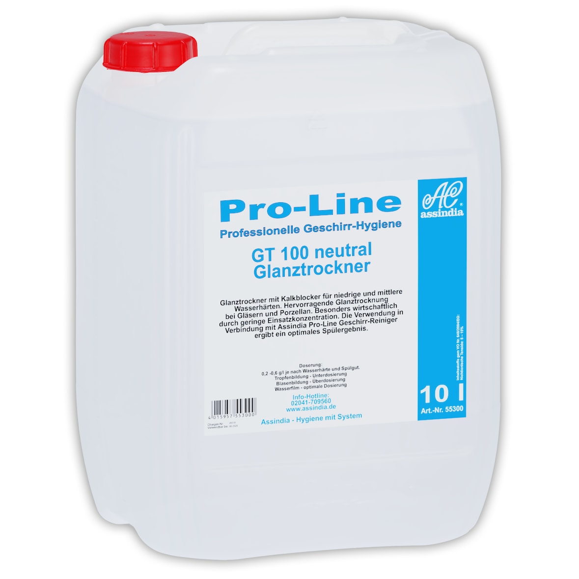 Assindia Pro-Line GT 100 N Klarspüler neutral 10l