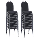 thumbnail of Stapelstuhl Bankettstuhl Hermano Schwarz | 20er Set