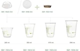 thumbnail of MONOUSO - Insert PLA 88ml Becher 265, 355, 470, 590ml (100 Stück)