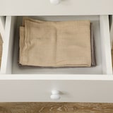thumbnail of HOMCOM mesa de comedor plegable mesa de cocina extensible alas abatibles con ruedas y cajones de almacenamiento de estilo moderno 120x80x75 cm blanco