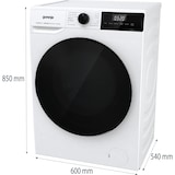 thumbnail of Gorenje WD2A854ADPS/DE Waschtrockner 8 kg/ 5kg, 1400 U/Min, EEK D/A, Steam 20009496