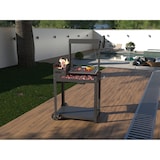 thumbnail of IMOR® Barbacoa con Brasero para Carbón y Leña Modelo ARGENGRILL