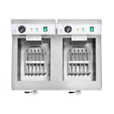 thumbnail of Royal Catering Freidora eléctrica doble - 2 x 16 L con grifo de vaciado
