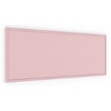 thumbnail of Pinnwand, Korktafel in Pink, 100×40 cm, Holzrahmen – Pink lackiert