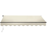 thumbnail of tectake Toldo con brazo articulado ORNELLA con soporte de pared - 300 x 250 cm beige
